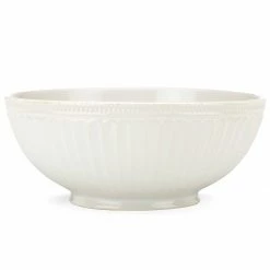 Best Pirce 😍 Lenox French Perle Groove ™ Medium Serve Bowl 🧨 -lenox Sales Store 856937 wHR db7e8dd0 7d69 491f af2f 7ee82ba02d49