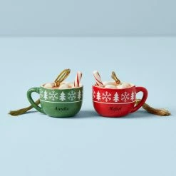 Top 10 😉 Lenox Forever Friends Hot Cocoa Mug 2-Piece Ornament Set 🌟