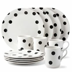 Deals 😀 Kate Spade Deco Dot™ 12-piece Dinnerware Set 😍