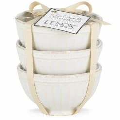Best deal 🧨 Lenox French Perle Groove™ 3pc Mini Bowl Set 🛒 -lenox Sales Store 858037 wHR d28a4c56 4881 4a8f 821d aea0f3c23af9