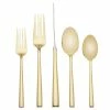 Deals 🎁 Kate Spade Malmo Gold 5pc Flatware Set ✨ -lenox Sales Store 859567 wHR