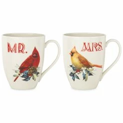 Cheap ✔️ Lenox Winter Greeting® 2-piece Mr & Mrs Mug Set ⌛ -lenox Sales Store 863973 wHR 48e6581c d814 4949 b331 eeb34fa818a7