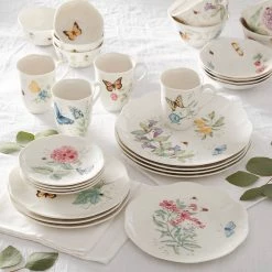 Brand new 🔥 Lenox Butterfly Meadow 28-Piece Dinnerware Set 🎁 -lenox Sales Store 865075 w1 6b5c5fb8 9f11 4709 b195 b384c8e8b78f