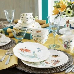 Brand new 🔥 Lenox Butterfly Meadow 28-Piece Dinnerware Set 🎁 -lenox Sales Store 865075 w5 348d5bbe 45b2 4e3e b52d aab15f187850