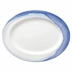 Promo π― Lenox Indigo Watercolor β’ 16" Oval Platter β 5 Promo π― Lenox Indigo Watercolor β’ 16" Oval Platter β -lenox Sales Store 865608 wHR
