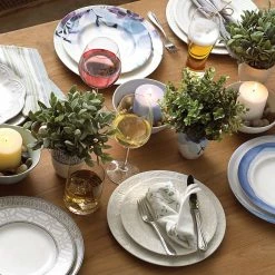 Budget 🔔 Lenox Indigo Watercolor 4-piece Place Setting ❤️ -lenox Sales Store 865655 w2 05d3d672 0f53 41d3 baa3 5d71cba9b6bd