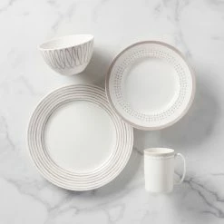 Brand new ✨ Kate Spade Charlotte Street East 4-piece Place Setting 🧨 -lenox Sales Store 867918 w10