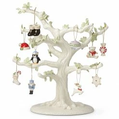 Coupon 👏 Lenox ❄ Christmas Memories 10-Piece Ornament & Tree Set 😉 -lenox Sales Store 868996 wHR