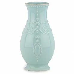 Flash Sale 🌟 Lenox French Perle 8" Fluted Vase 😉 -lenox Sales Store 869509 wHR