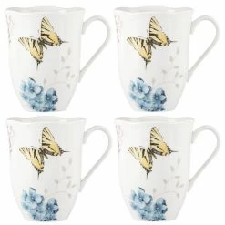 Coupon 😍 Lenox Butterfly Meadow Hydrangea 4-piece Mug Set 😍 -lenox Sales Store 869578 wHR c89837a1 0054 4239 947a 6c8e5fc35125