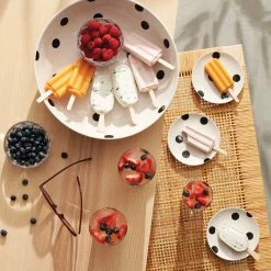 Best deal 👍 Kate Spade Deco Dot™ 4-piece Tidbit Plate Set ✨ -lenox Sales Store 872460 w12