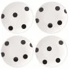 Best deal 👍 Kate Spade Deco Dot™ 4-piece Tidbit Plate Set ✨ -lenox Sales Store 872460 wHR
