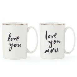 Deals 🤩 Kate Spade Bridal Party "Love You" and "Love You More" Mugs 💯