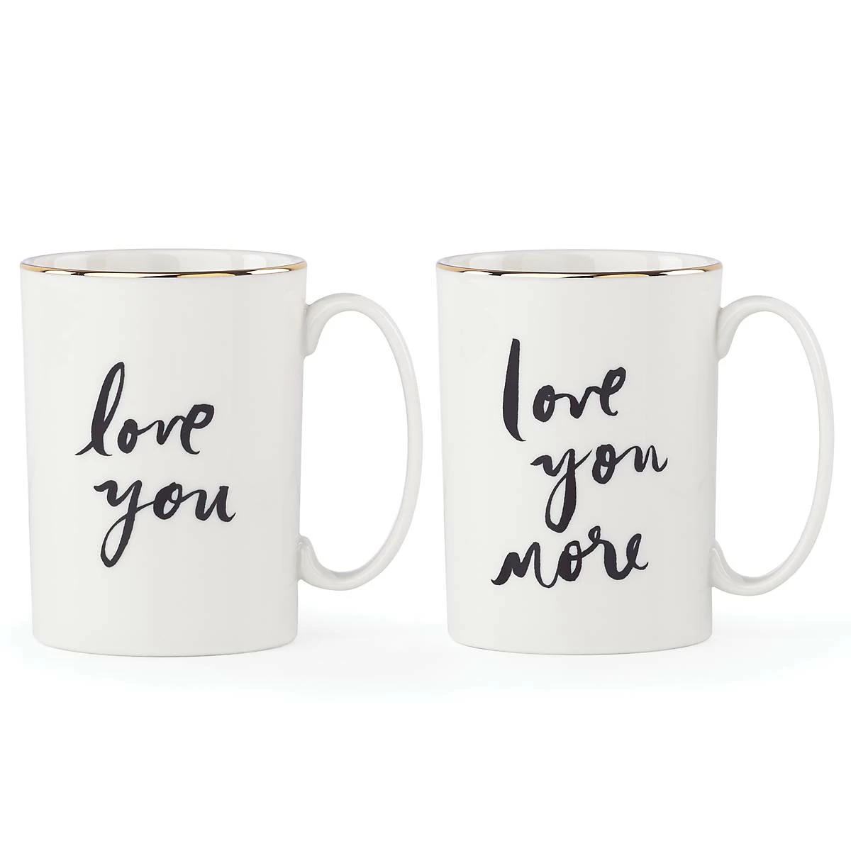 Deals 🤩 Kate Spade Bridal Party "Love You" and "Love You More" Mugs 💯 3 Deals 🤩 Kate Spade Bridal Party "Love You" and "Love You More" Mugs 💯