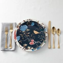 Top 10 🔥 Lenox Portola Gold 20-Piece Flatware Set 🛒 -lenox Sales Store 877880 w13