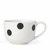 Best deal ⌛ Kate Spade Deco Dot Latte Mug 👏 -lenox Sales Store 879393 wHR