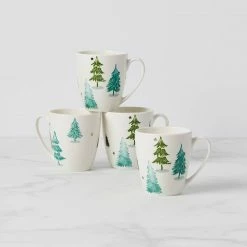Cheapest 🔥 Lenox Balsam Lane™ 4-piece Mug Set ✨