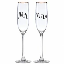 Brand new ❤️ Kate Spade Bridal Party™ 2-piece Champagne Flute Set 😍