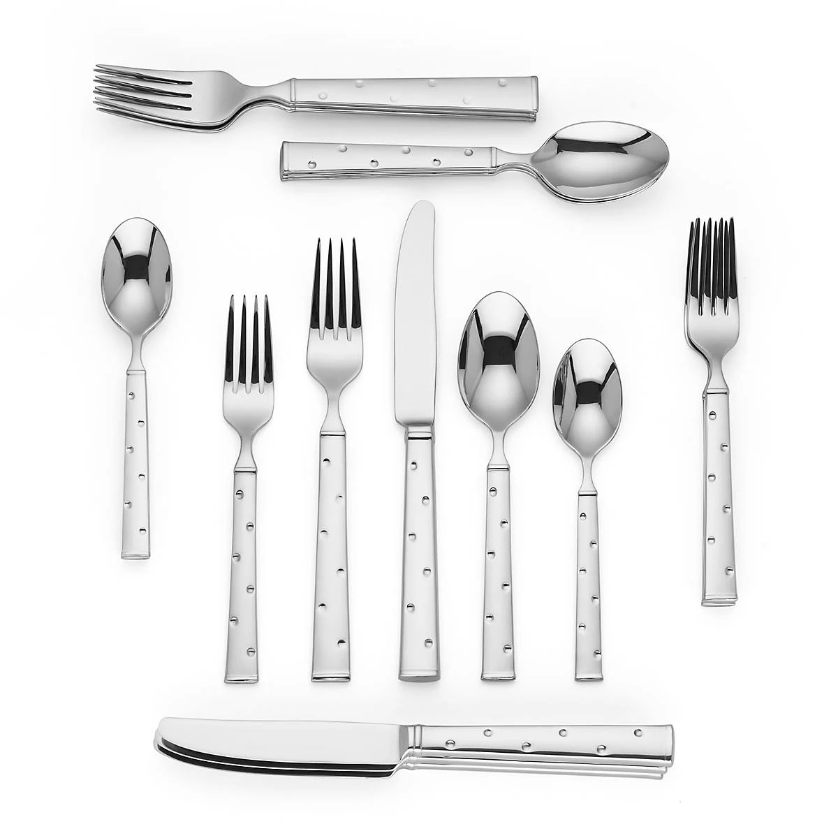 Hot Sale ❤️ Kate Spade Larabee Dot™ 20-piece Flatware Set 😉 4 Hot Sale ❤️ Kate Spade Larabee Dot™ 20-piece Flatware Set 😉 - Image 2