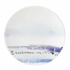Brand new 👍 Lenox Watercolor Horizons Amethyst™ Accent Plate ❤️