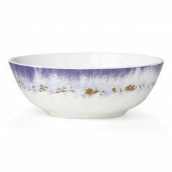 Budget 👏 Lenox Watercolor Horizons Amethyst AP Bowl 🔔