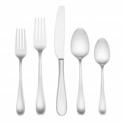 Best deal 🔔 Lenox Chesterbrook™ Satin 65-piece Flatware Set 🔔