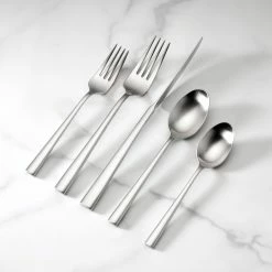 Flash Sale ⌛ Kate Spade Malmo Satin 5-Piece Flatware Place Setting ✔️