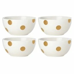 Best Pirce 🔥 Kate Spade Deco Dot 4-piece All-Purpose Bowl Set 😉 -lenox Sales Store 882490 wHR 2675648d 10f1 486f 9aa4 e8a6fc0944be