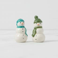 Budget 🥰 Lenox Balsam Lane™ Snowman Salt & Pepper Set 👏