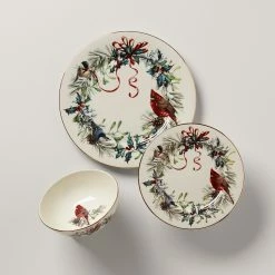 Budget 🎁 Lenox Winter Greetings 3-Piece Place Setting 🥰