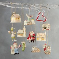 Flash Sale ✔️ Lenox Ice Skating Santa and Mrs. Claus Ornament ⭐ -lenox Sales Store 883612 w11