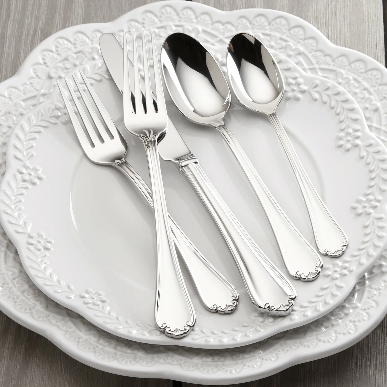 Buy β¨ Lenox Chelse Muse 65-Piece Flatware Set π 5 Buy β¨ Lenox Chelse Muse 65-Piece Flatware Set π - Image 3