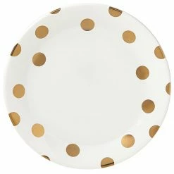 Flash Sale 🛒 Kate Spade MTO Deco Dot Gold™ Dinner Plate 🎉