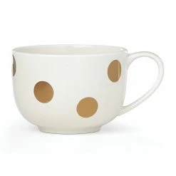 Best deal ⌛ Kate Spade Deco Dot Latte Mug 👏 -lenox Sales Store 884687 wHR