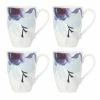 Cheap 💯 Lenox Indigo Watercolor Floral™ 4-piece Mug Set ❤️ -lenox Sales Store 885149 wHR