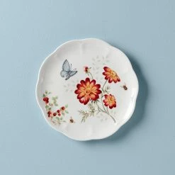 Flash Sale 😉 Lenox Butterfly Meadow Red Salad Plate 🔥 -lenox Sales Store 885482 w10 0fcbac2c b6c7 46fb 9e40 28091439b475