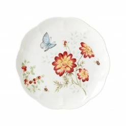 Flash Sale 😉 Lenox Butterfly Meadow Red Salad Plate 🔥 -lenox Sales Store 885482 wHR 034596d2 fe6a 4aef b1c9 3966a5b4f418