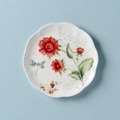 Flash Sale 😉 Lenox Butterfly Meadow Red Salad Plate 🔥 -lenox Sales Store 885487 w10 0e03ccd0 e6d2 478a 9a6d e62b8235c1c1