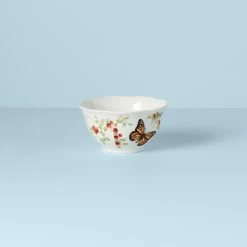 Best deal 💯 Lenox Butterfly Meadow Red Bowl 🤩