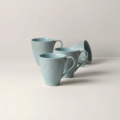 Best Pirce 🌟 Lenox Chelse Muse Fleur ™ 4pc Mug Set 🤩 -lenox Sales Store 885614 w10