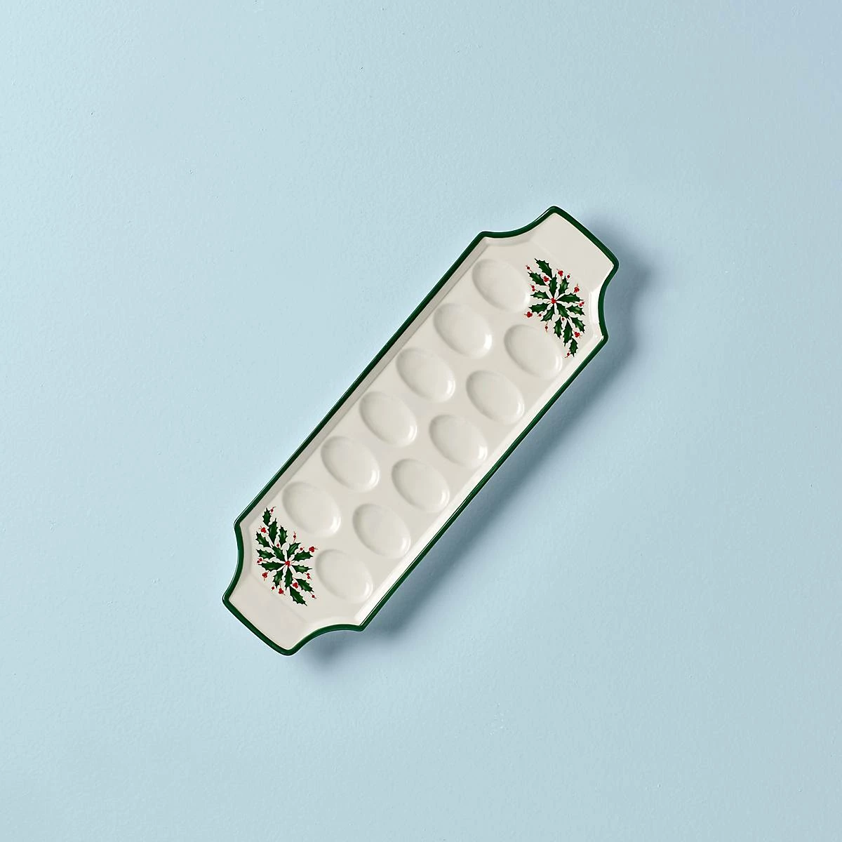 Discount π Lenox Holiday Deviled Egg Tray π 3 Discount π Lenox Holiday Deviled Egg Tray π