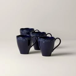 Best Pirce 🌟 Lenox Chelse Muse Fleur ™ 4pc Mug Set 🤩 -lenox Sales Store 886309 w10
