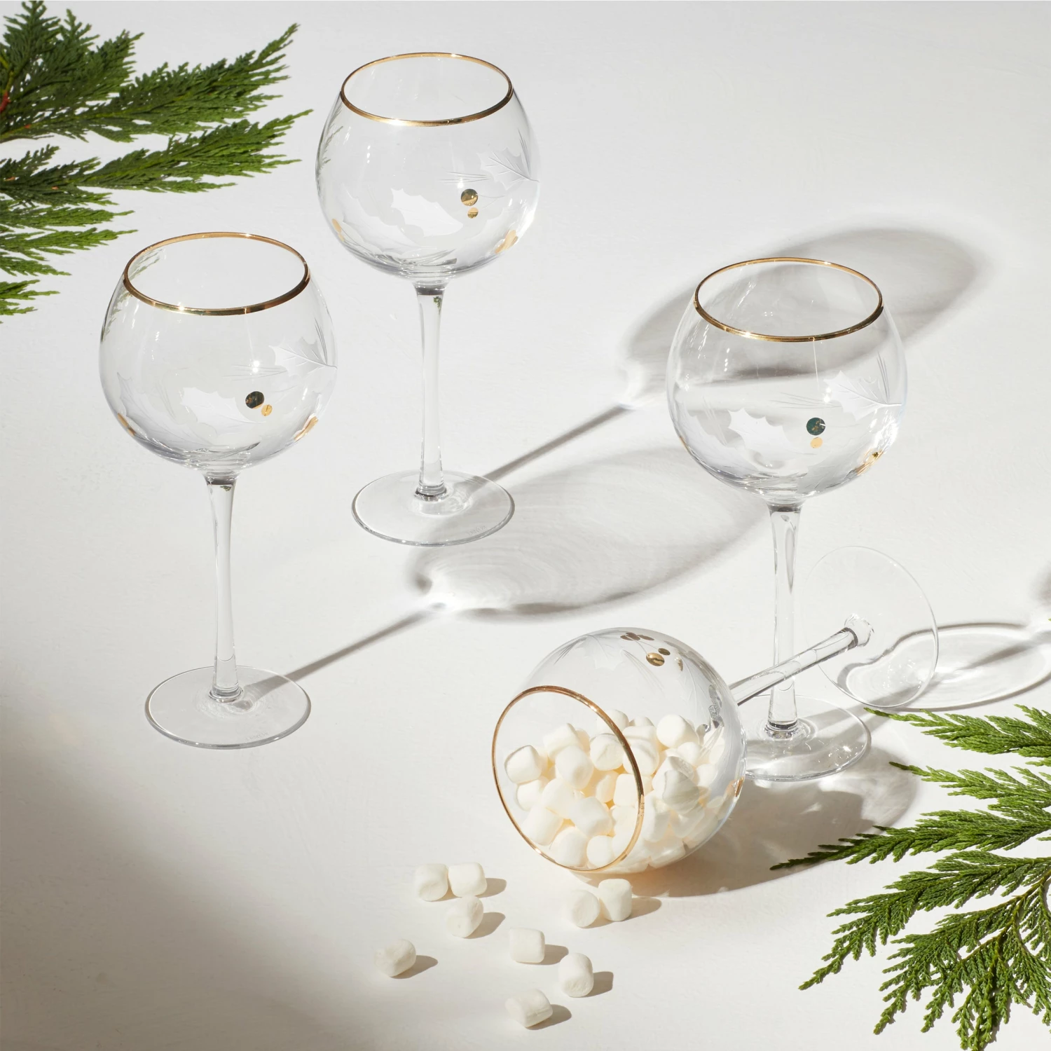 Best deal 🌟 Lenox Holiday™ Gold 4-Piece Balloon Glass Set 😍 4 Best deal 🌟 Lenox Holiday™ Gold 4-Piece Balloon Glass Set 😍 - Image 2