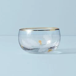 Deals 🌟 Lenox Holiday™ Gold Glass Nut Bowl 👏