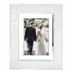 Outlet 🌟 Lenox Silver Peony™ 5" x 7" Frame 👍