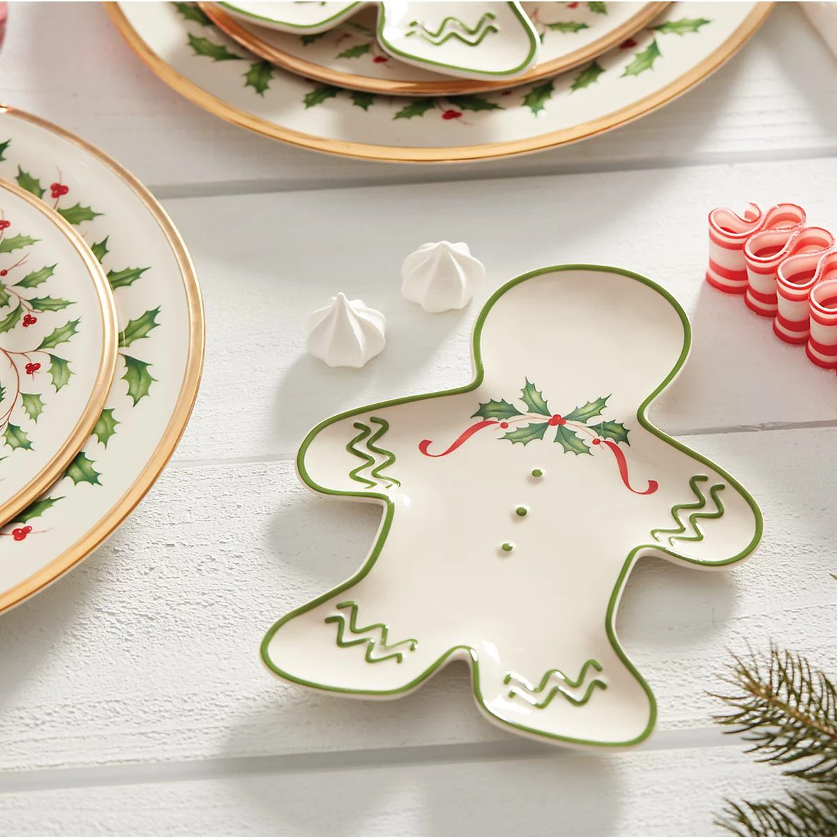 Best Sale ⌛ Lenox Holiday™ Gingerbread Man Accent Plate 🥰 5 Best Sale ⌛ Lenox Holiday™ Gingerbread Man Accent Plate 🥰 - Image 3