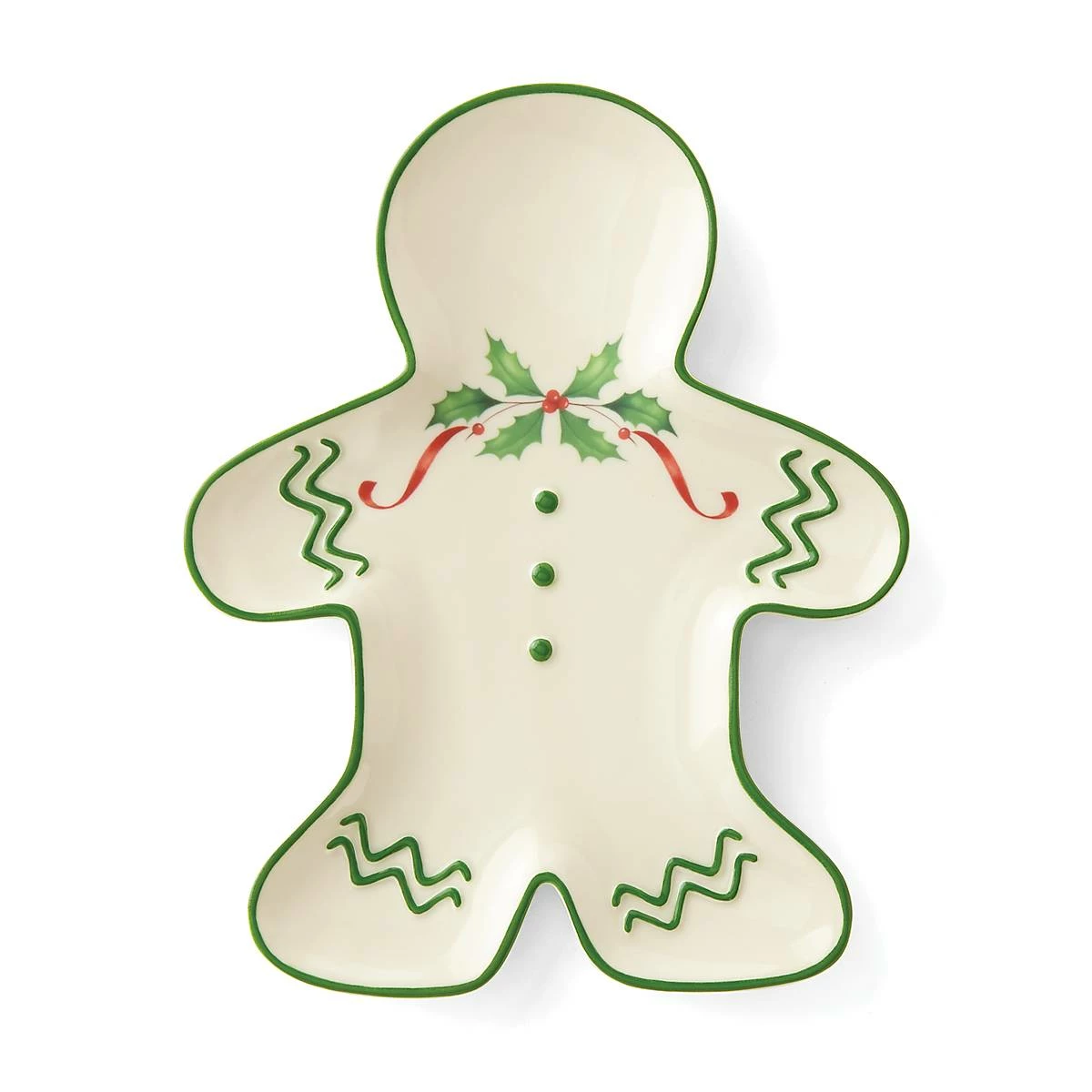 Best Sale ⌛ Lenox Holiday™ Gingerbread Man Accent Plate 🥰 4 Best Sale ⌛ Lenox Holiday™ Gingerbread Man Accent Plate 🥰 - Image 2