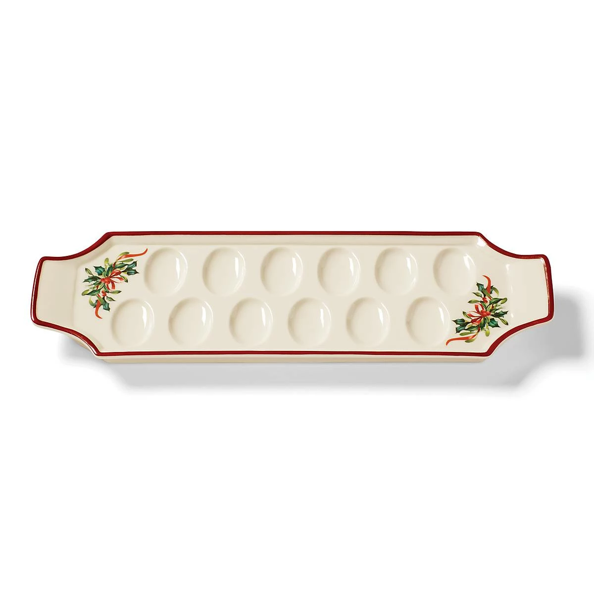 Deals 👍 Lenox Winter Greetings™ Deviled Egg Tray 👏 3 Deals 👍 Lenox Winter Greetings™ Deviled Egg Tray 👏