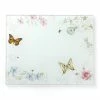 New 😍 Lenox Butterfly Meadow® Large Glass Cutting Board ❤️ -lenox Sales Store 888081 wHR