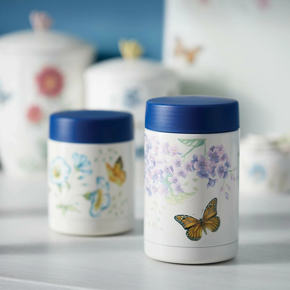 Outlet 🎁 Lenox Butterfly Meadow® Large Food Container 💯 6 Outlet 🎁 Lenox Butterfly Meadow® Large Food Container 💯 - Image 4